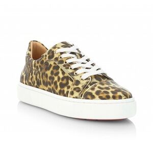 Christian Louboutin Leopard Print Sneakers